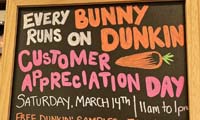 Indialantic Customer Appreciation, 1220 N. HWY A1A, Saturday, March 14th