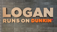 Logan Airport, Boston, MA Runs On Dunkin'